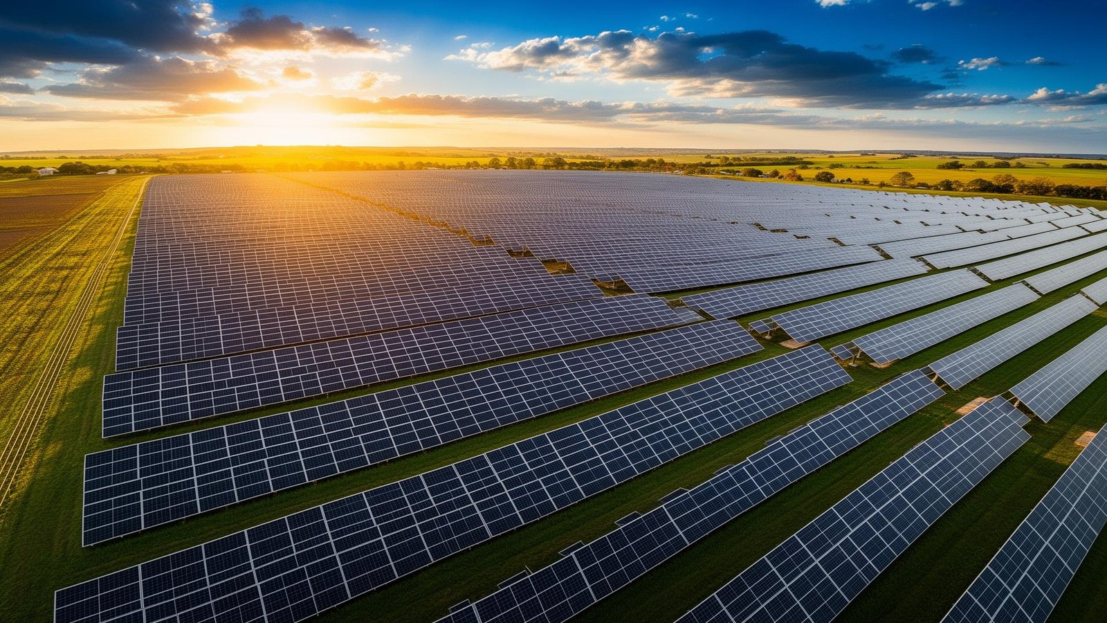 Usina solar fotovoltaica de grande porte — investimento em energia